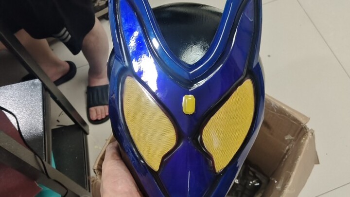 หมวกกันน็อค Kamen Rider gavv เวอร์ชั่นทดสอบสีจะมีการเปลี่ยนแปลงในภายหลัง