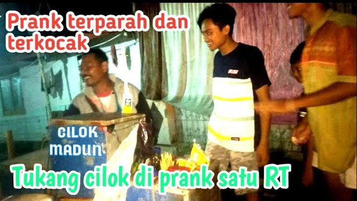BEST PRANK, TUKANG CILOK KENA PRANK #prankindonesia