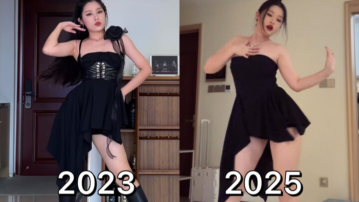 She gained 20 pounds in 3 years, and she can still wear the same skirt?! Angel Lemon Fork Choreograp