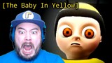 DO NOT BABYSIT A DEMON BABY ON HALLOWEEN!! | The Baby In Yellow (Halloween Update)