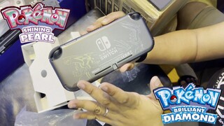 Pokémon Dialga & Palkia Edition Nintendo Switch LITE | Unboxing