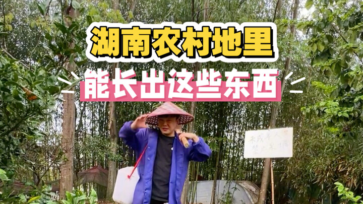 ชีวิตชนบทในหูหนาน บนผืนดินจะปลูกอะไรได้บ้าง