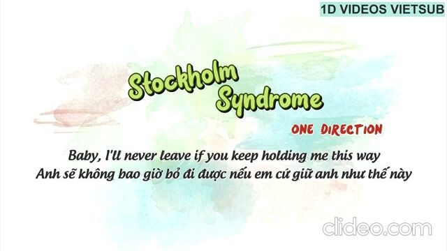 [VIETSUB] STOCKHOLM SYNDROME - ONE DIRECTION (sped up) [27-JUL-2019]