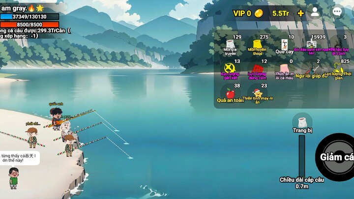 Cá 3 triệu cân quá dễ câu:)#xh