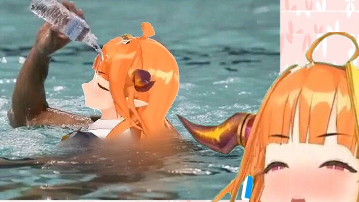 [President looks at sand sculptures] Hololive is already a circus