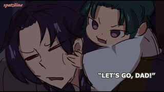 Jinshi spends quality time with his son [Apothecary Diaries Comics]