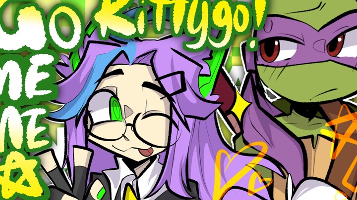 【TMNT 2012 AU/TSOT】GO KITTIY GO MEME（Aikawa Chiaki）