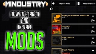 How to Search and Install Mods in Mindustry