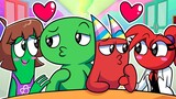 BANBAN LOVE RAINBOW FRIENDS GIRLS?! GARTEN of BANBAN ANIMATION