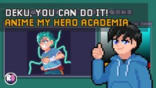 Deku, Kamu Pasti Bisa! | Anime My Hero Academia | Pixel Art Timelapse
