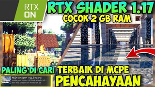 WOW! SHADERS MCPE 1.17 RTX | Pencahayaan terbaik Dan No lag shaders!! | mcpe shaders realistic 1.17