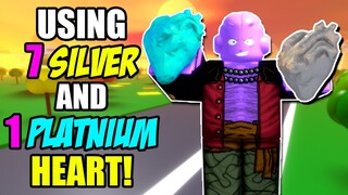 Using 7 Silver Hearts and 1 Platnium Heart in Anime Rifts