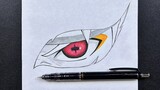 Easy to draw | how to draw Naruto’s eye step-by-step