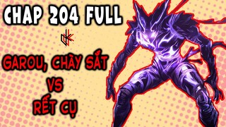 CHAP 204 ONEPUNCH MAN. Garou Chày Sắt Vả Mặt Rết Cụ. Saitama Vào Vai Thánh Moses Tách Đôi Biển