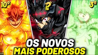 TOP 10 PERSONAGENS MAIS FORTES DE BLACK CLOVER ATUALMENTE!