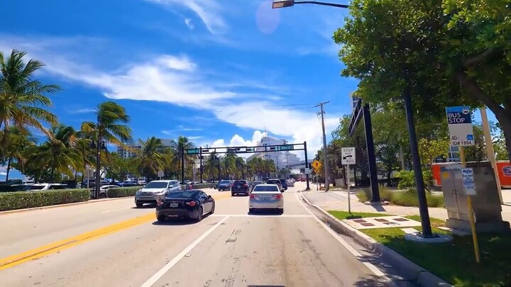 Miami 4K - Ocean Drive - Scenic 2022 Driving Tour