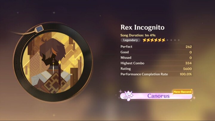 Playing Zhongli's song in legendary difficulty  - Canorus qualification | Genshin Impact