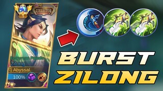 BURST ZILONG💀 9999.9% DAMAGES🔥