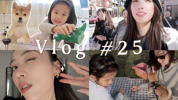 Vlog 25｜Anjing kami namanya Xiao Baicai｜Mulai fitness angkat beban｜Pola makan super ketat｜🥬 Hari ket