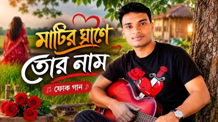 মাটির ঘ্রাণে তোর নাম | হৃদয় ছুঁয়ে যাওয়া বাংলা ফোক গান ২০২৬ | New Bangla Folk Song