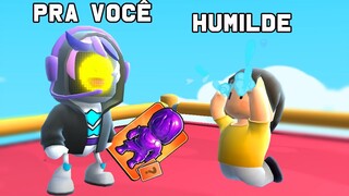 DEI A NOVA SKIN ESPECIAL PARA A MENINA MAIS HUMILDE DO STUMBLE GUYS