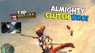 WRO INSANE 1HP CLUTCH! (ROS GAMEPLAY)