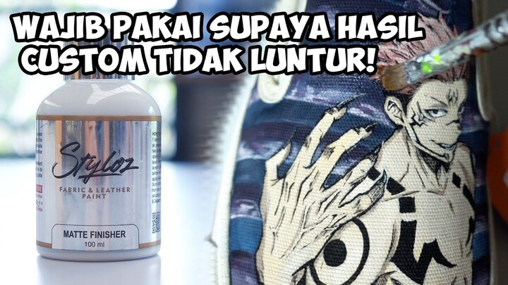 APA ITU ACRYLIC FINISHER? WAJIB PAKAI BIAR HASIL CUSTOM AWET! #DebBelajar