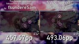 Hana - Sakura no Uta (Sped Up Ver.) | tsundereSam vs ShadowWolf