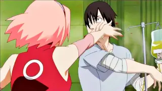 Sakura slaps Sai hard | Sai funny moments