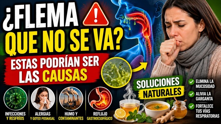 🫁 El Origen de la Flema Persistente | Causas y Soluciones Naturales