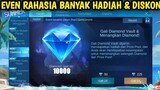EVEN HADIAH SKIN BORDER DIAMOND GR4TIS MOBILE LEGEND TERBARU 2020