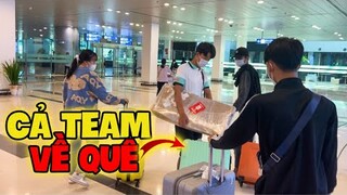 (Vlog) Tạm Biệt Hà Nội, Hành Trình Bé Chanh Cùng Quý11N Và Cả Team Về Quê?