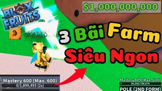 Roblox-3 Bãi Farm Beli và Mastery Siêu Ngon Trong Blox Fruit Update 17.2