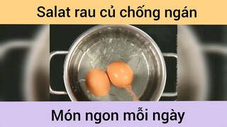 Salat rau củ chống ngán