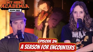 HE'S HERE! | My Hero Academia Season 3 Wife Reaction | Ep 24, "A Season For Encounters”