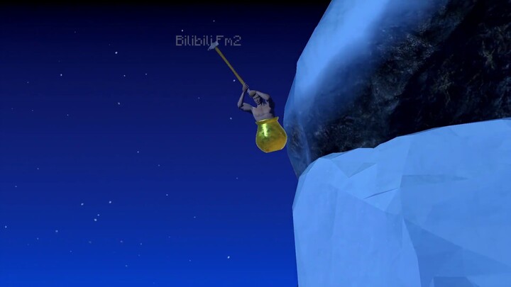Vertical Snow Mountain! I conquered it!!