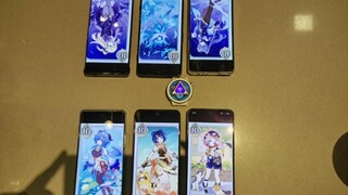 Genshin Impact physical version Seven Saints Summons!!!