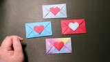 Origami - Heart Envelope Making
