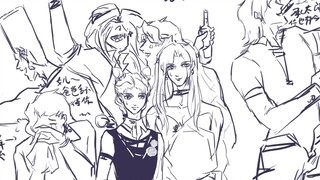 【JOJO】危  娜   苏  和   徐   伦  结  婚   了