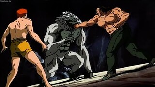 【バキ】Andou teaches Baki how to use fist power against Yasha-Zaru