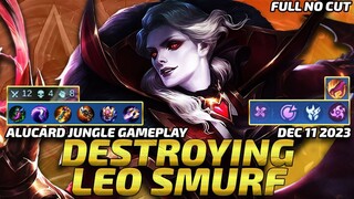 DESTROYING LEO SMURF WITH MY SMURF | ALUCARD 2023