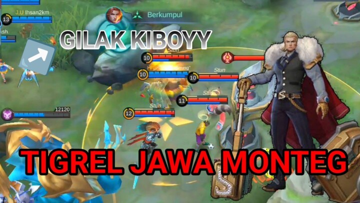 TIGREL JAWA MONTEG,GILAK KIBOYYY🔥🔥