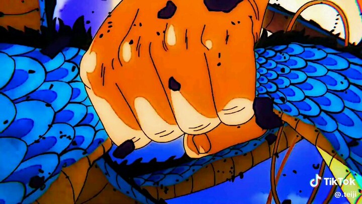 Luffy's Gear 5 is on Firee