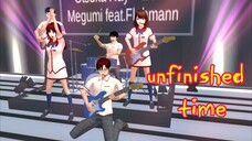 lirik lagu : 未完成的时光 ~ Wèi wánchéng de shíguāng (unfinished time) || sakura school simulator