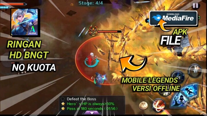 MOBILE LEGENDS VERSI OFFLINE DAN HALAL