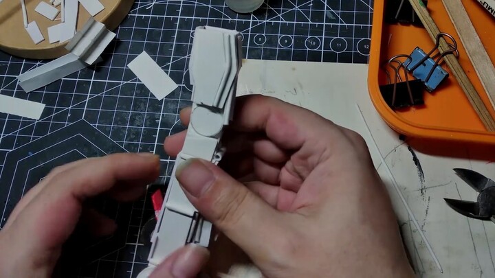 Paper Transformers Movie Optimus Prime, Legs (Looks OK, I feel good about it)
