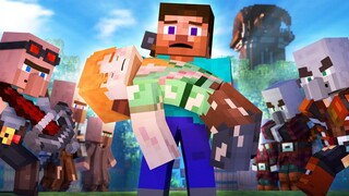 RISE OF THE PILLAGERS - อเล็กซ์และสตีฟผจญภัย (Minecraft Animation Movie)