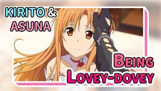 Kirito & Asuna Being Lovey-dovey