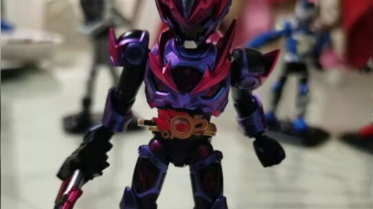 The fastest legend? The first brief test of the Armor Hero star version of the building block man