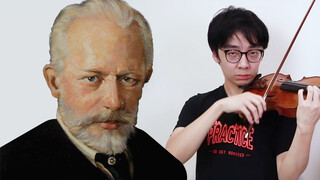 บรรเลงเพลงของ Pyotr Ilyich Tchaikovsky แบบไม่ใช้ Vibrato